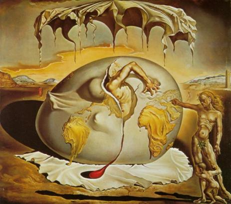 Salvador Dali el nacimiento del hombre nuevo.